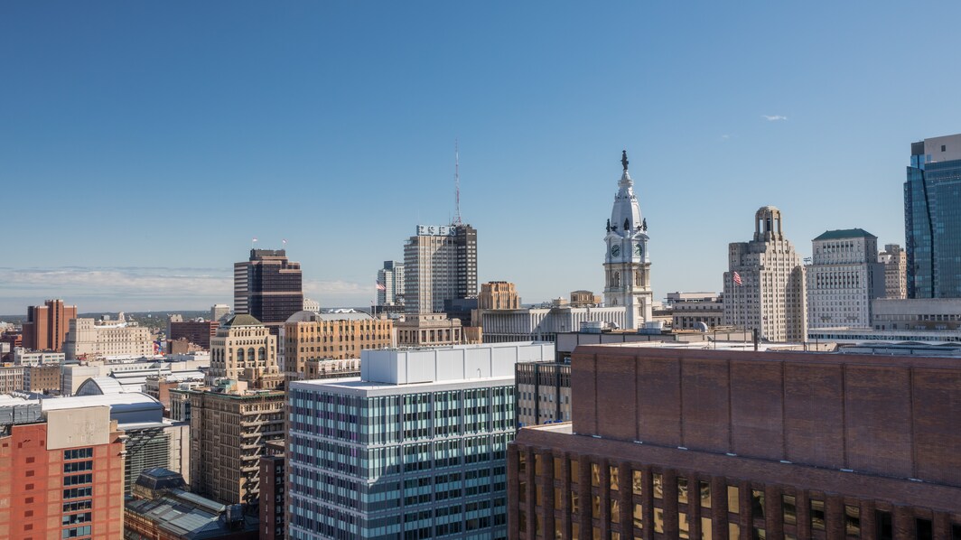 Habitación - Vista al ayuntamiento de Philadelphia