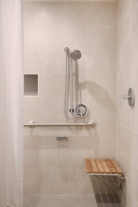 Tower Accessible Bathroom - Roll-in Shower