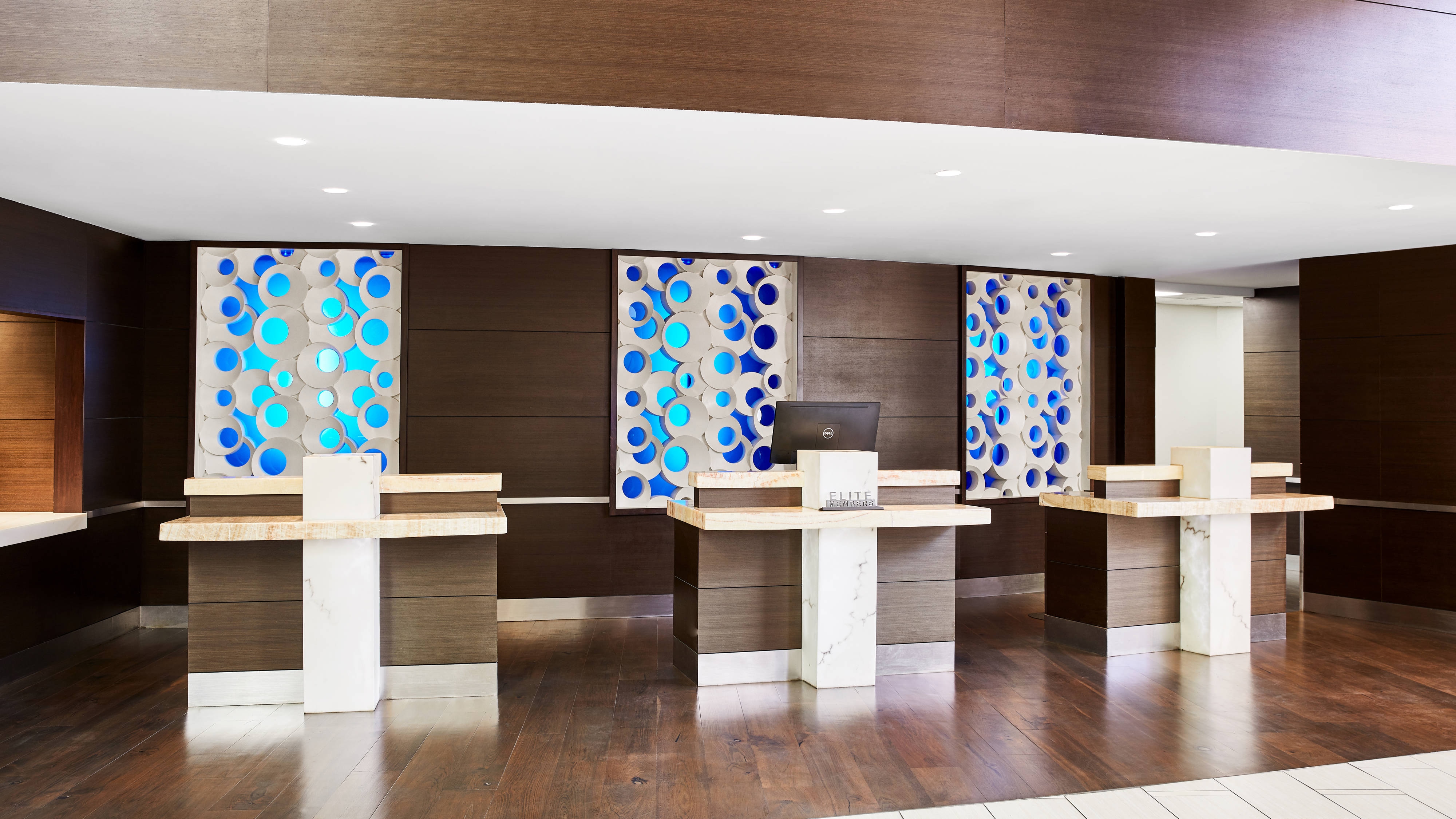 Front desk