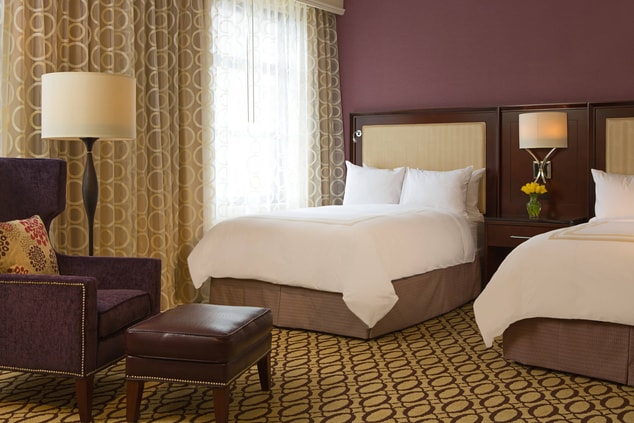 Hotel Room in Peoria, Peoria Marriott Pere Marquette