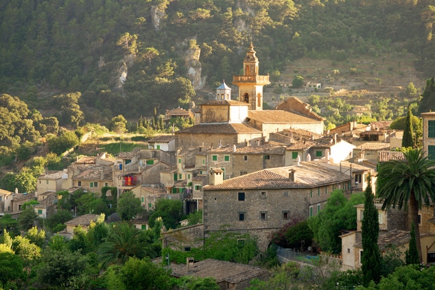 Village In Mallorca