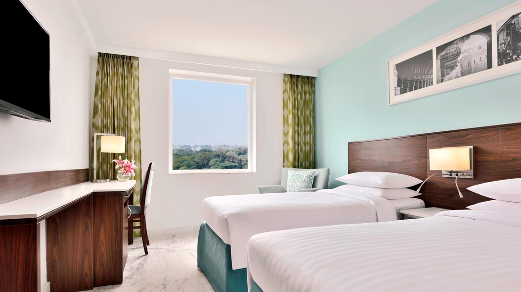 Fairfield® Deluxe Gästezimmer mit zwei Twinsize-Betten