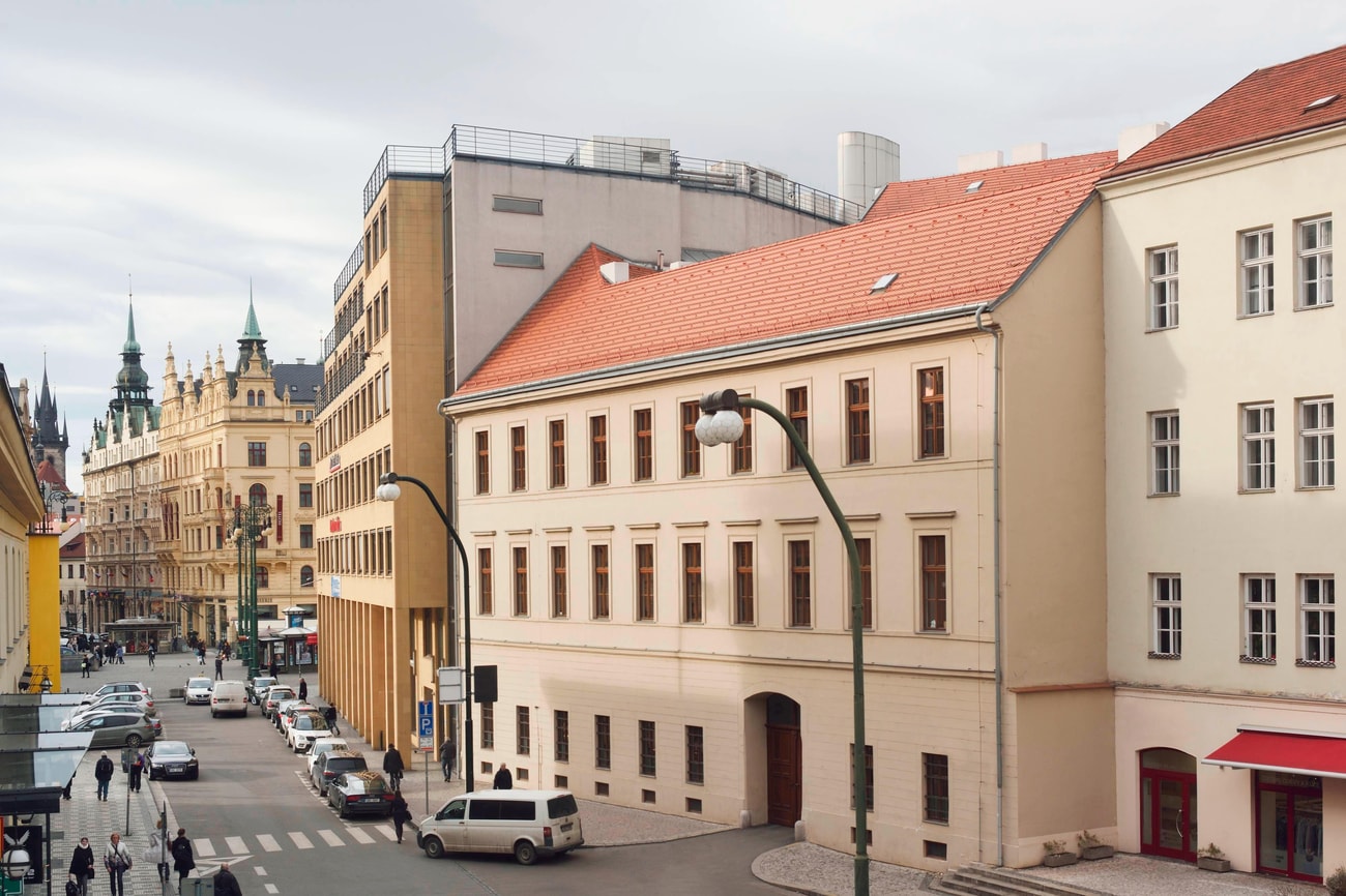 Blick vom Hotel auf die Altstadt von Prag
