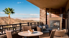 Balcon d'une suite Vista du Ritz-Carlton, Rancho Mirage