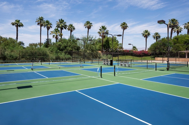 Pickle Ball Courts at the Westin Mission Hills 