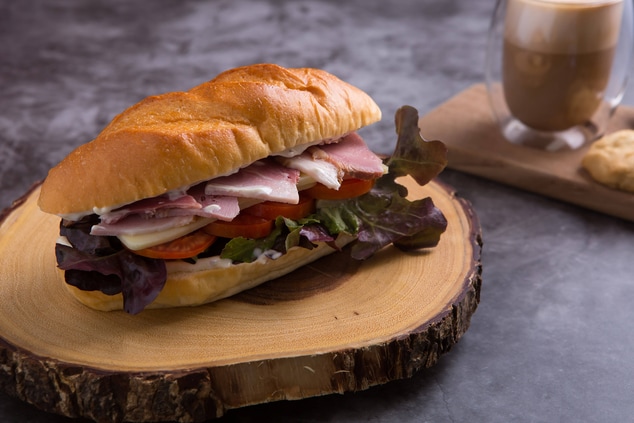 The Deli - Ham & Cheese Sandwich