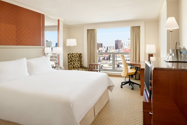 View of King Guest Room with City View