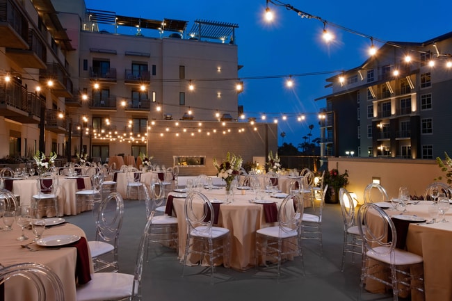 Outdoor Wedding - Second Floor Terrace