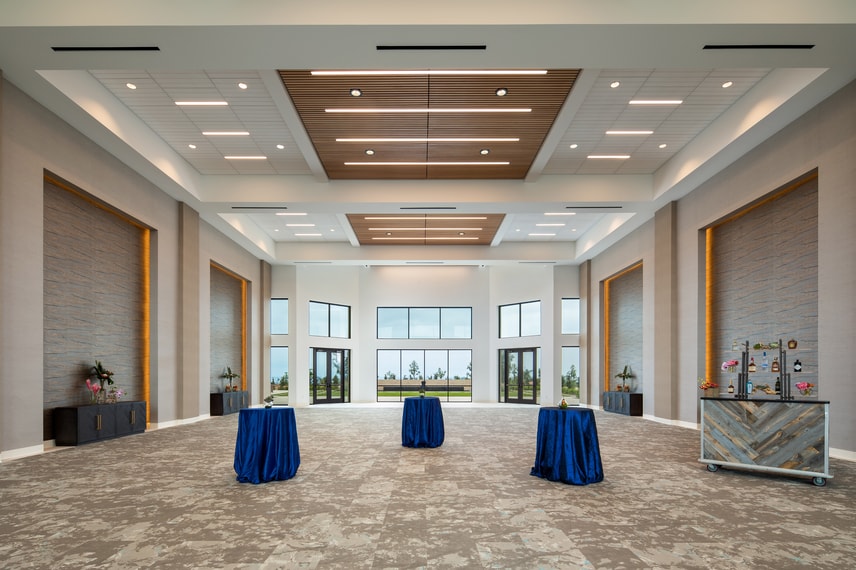 Grand View Atrium - Reception Setup