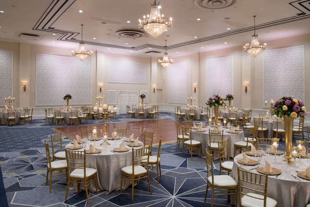 Crystal Ballroom - Wedding Or Social Event Set-Up