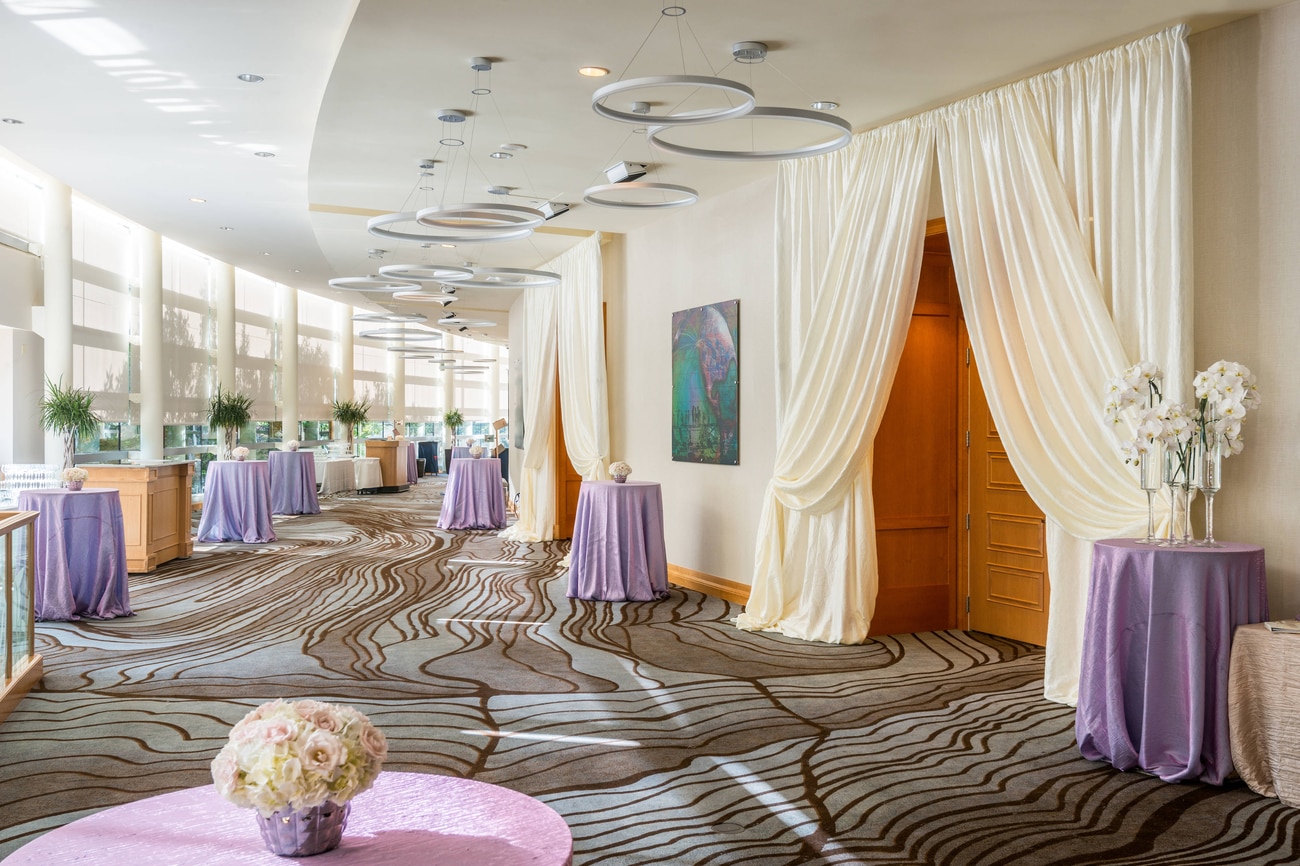San Jose Ballroom Foyer – Wedding Setup
