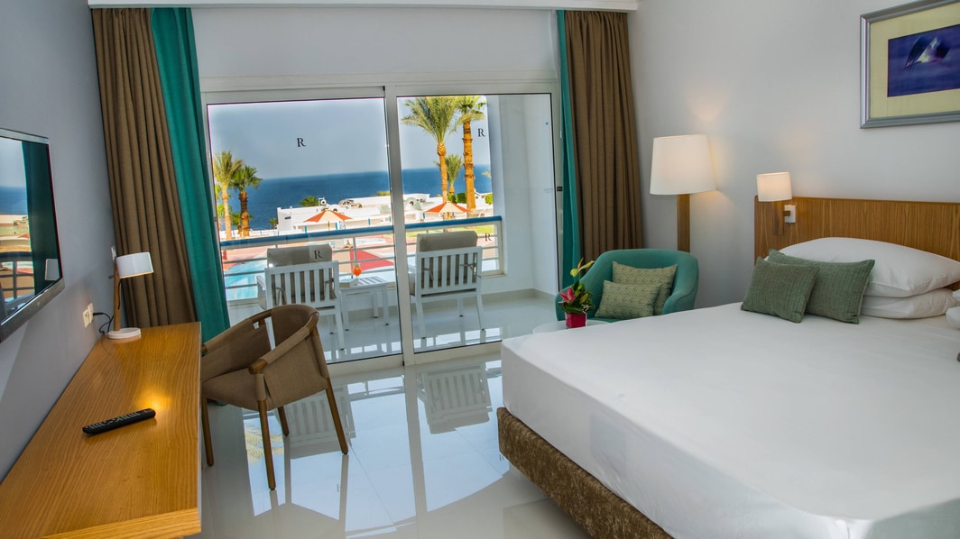 غرفة نزيل متميزة (Premium) بسرير كينج (مقاس كبير) - إطلالة على البحر