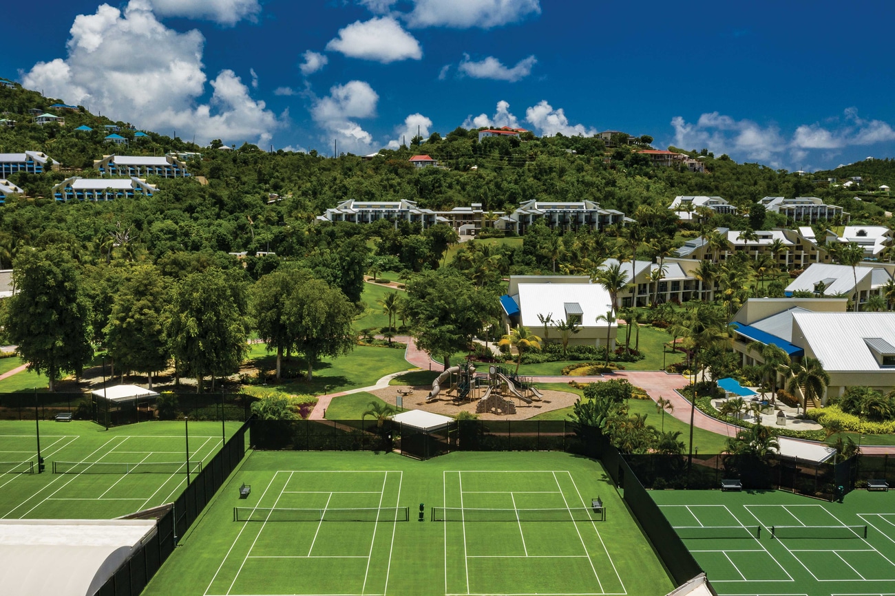 Westin St. John Resort Villas Tennis Courts