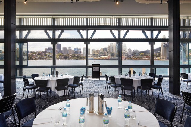 Water at Pier One – Corporate Event Setup