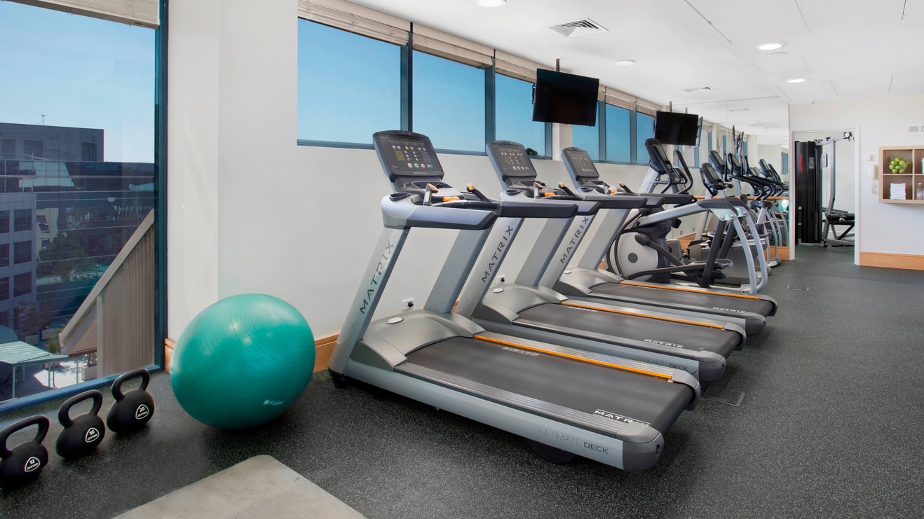 Sydney hotel fitness center