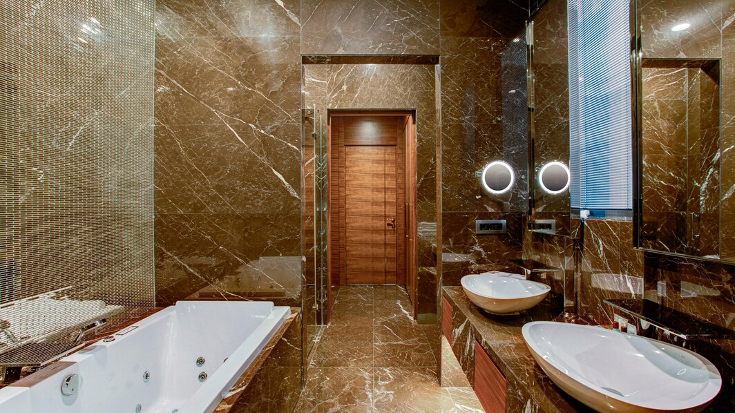 Ванная комната в президентском люксе