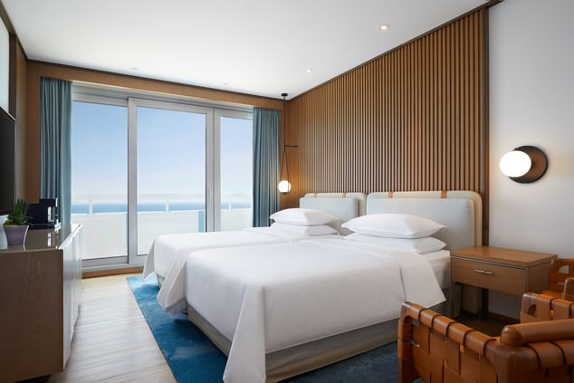 Twin Deluxe Sea Front Guest Room