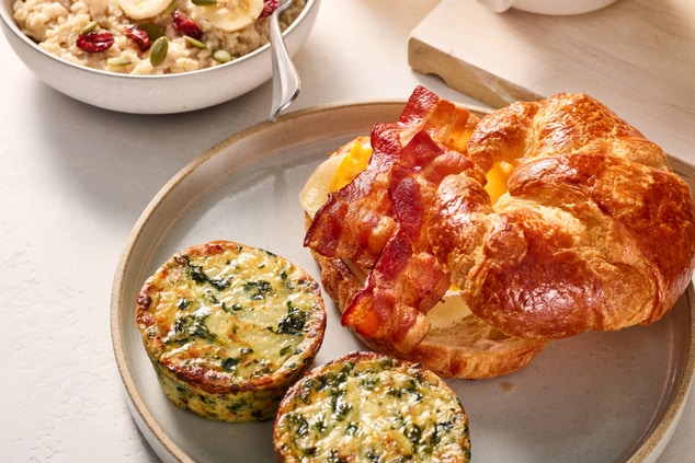 Hot breakfast favorites from our Sunny Side Up Egg
