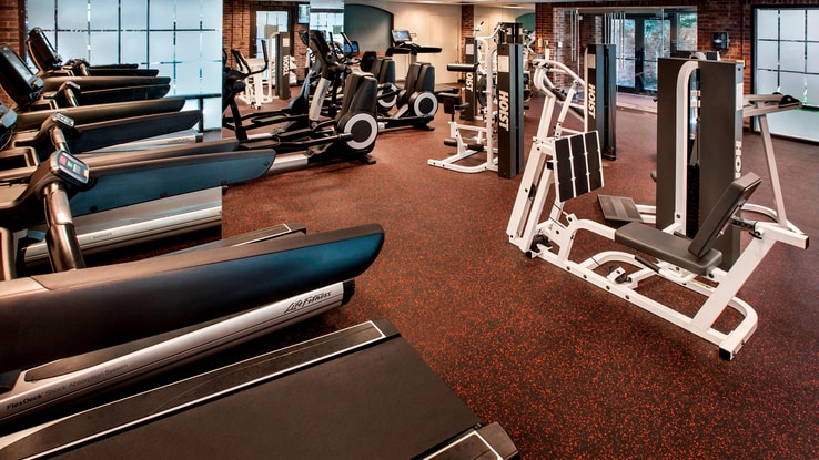 Princeton Hotel with fitness center