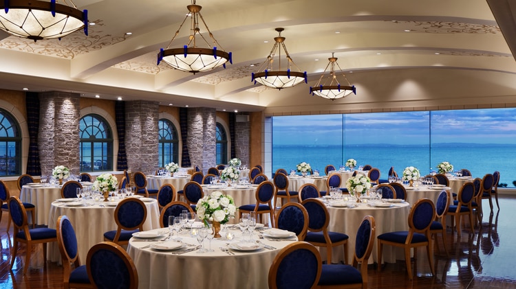Ocean Blue - Banquet Setup