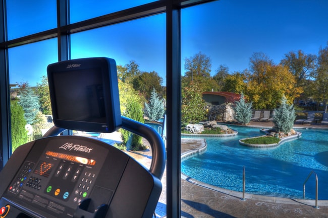Fitness Center - Pool View