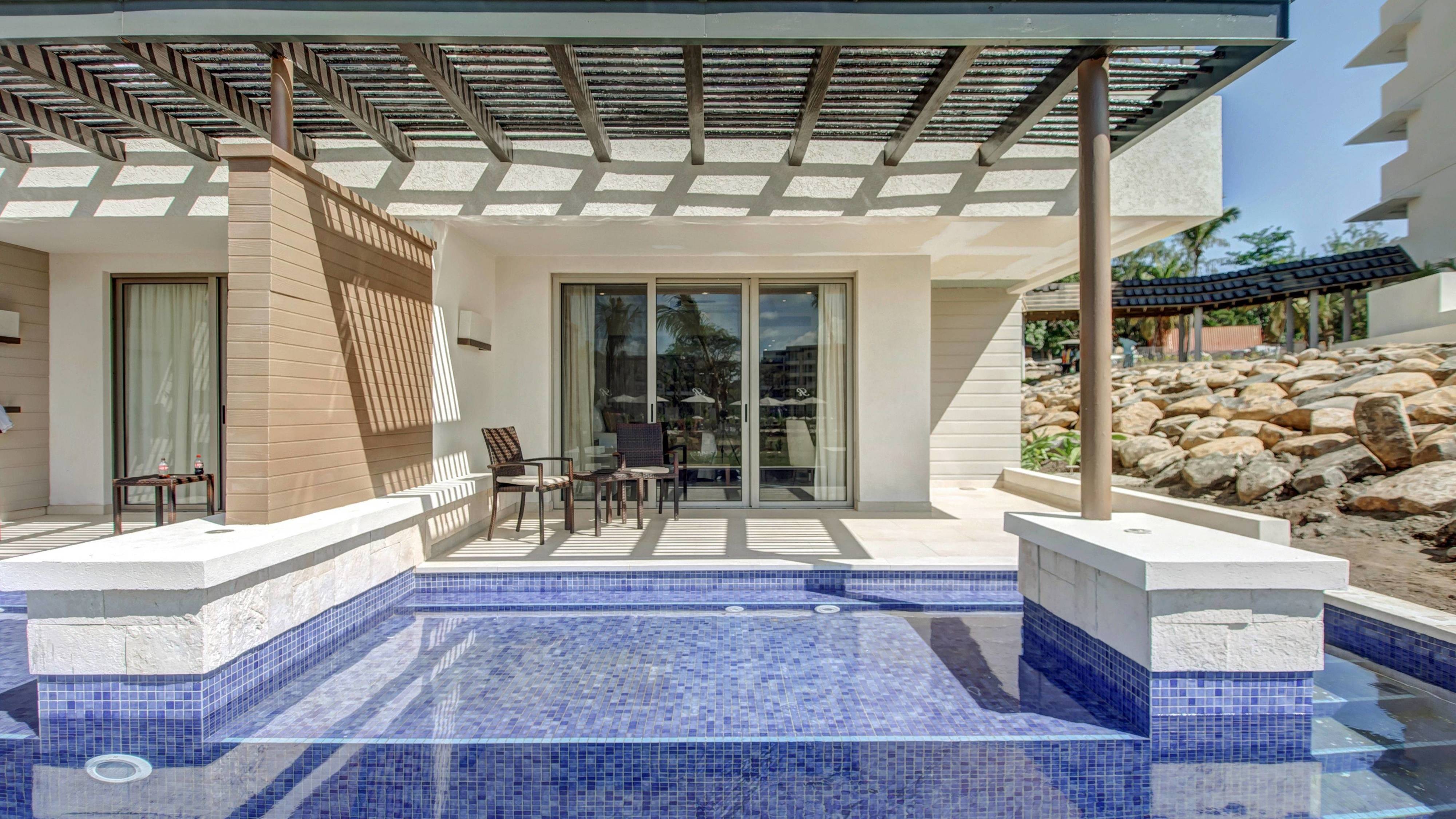 Where Your Private Terrace Meets the Pool