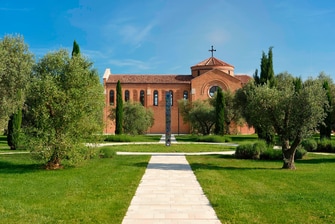 イタリア、ベニスの教会