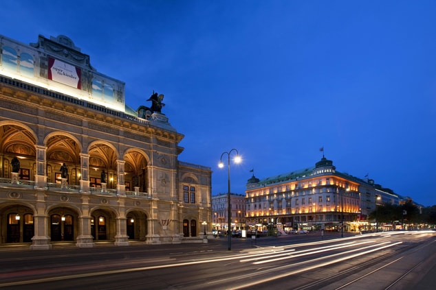 Exterior with Vienna State Opera