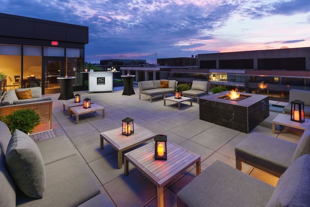 Rooftop Terrace. Available for private hire.