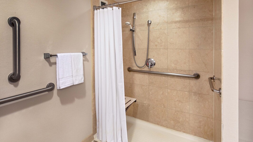 Bagno accessibile a persone con disabilità - Cabina doccia