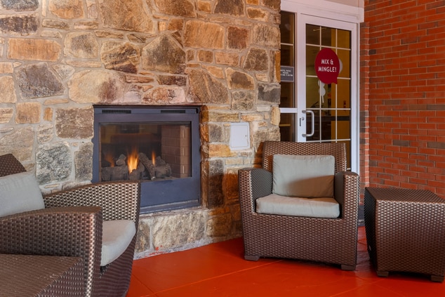 Woodbridge Virginia Outdoor Fireplace