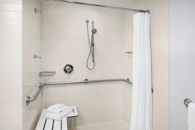 Accessble Bathroom - Roll-In Shower