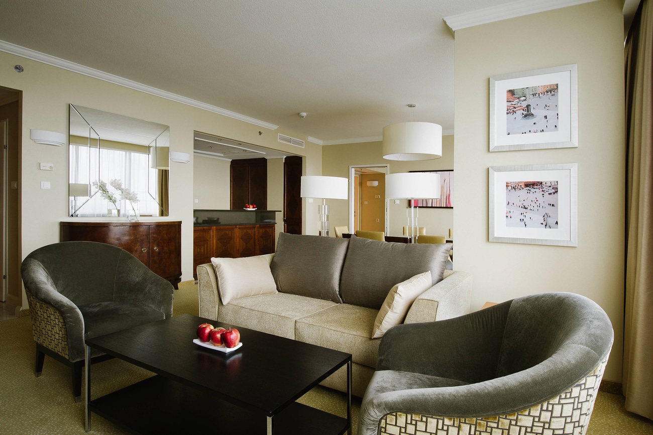 Luxury Suite – Wohnbereich