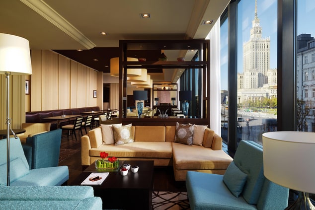 Warsaw hotel executive lounge