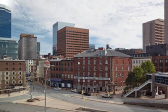 Chambre, vue sur le centre-ville de Halifax