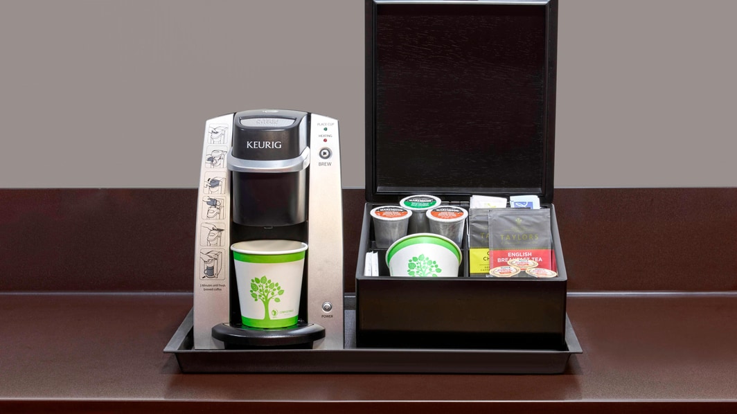 Comodidades do hóspede – máquina para café Keurig™