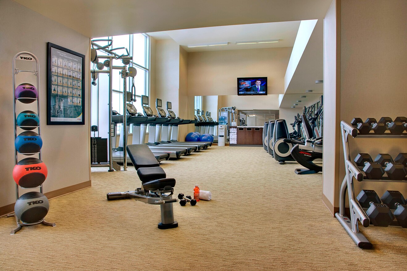 Calgary Airport Hotel Fitness Center