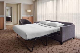 Canapé-lit d'une suite de luxe