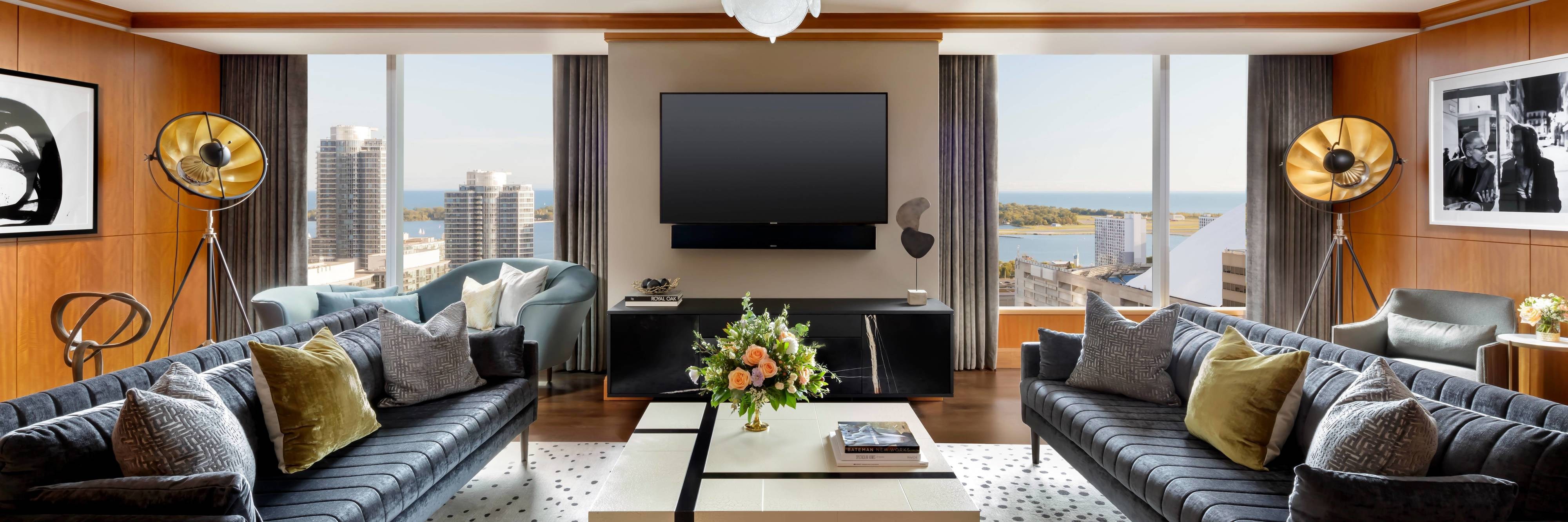 The Ritz-Carlton Suite Living Room The Ritz-Carlton Suite Living Room