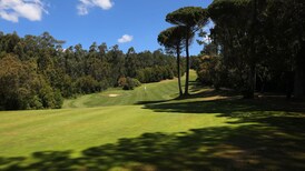 Blick auf das 27. Loch (Golfplatz Monastery Course)