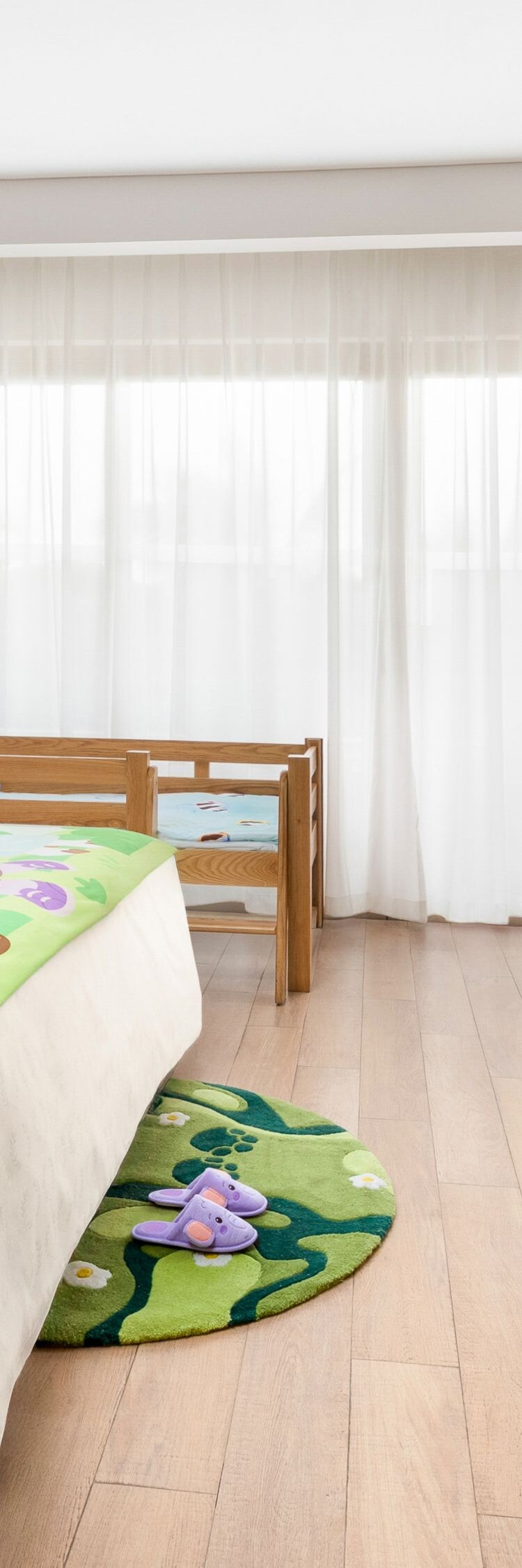 Guest room decorated with elephants