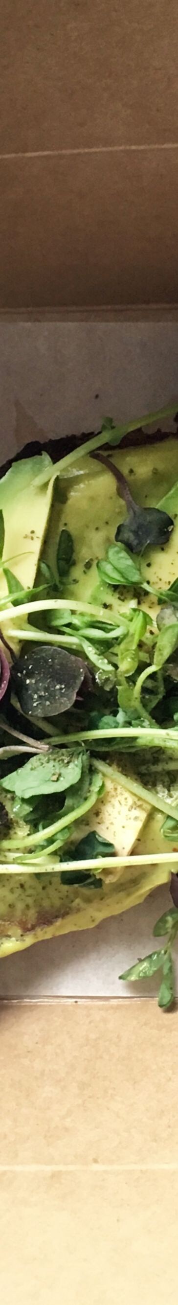 Avocado Toast in To-Go Box