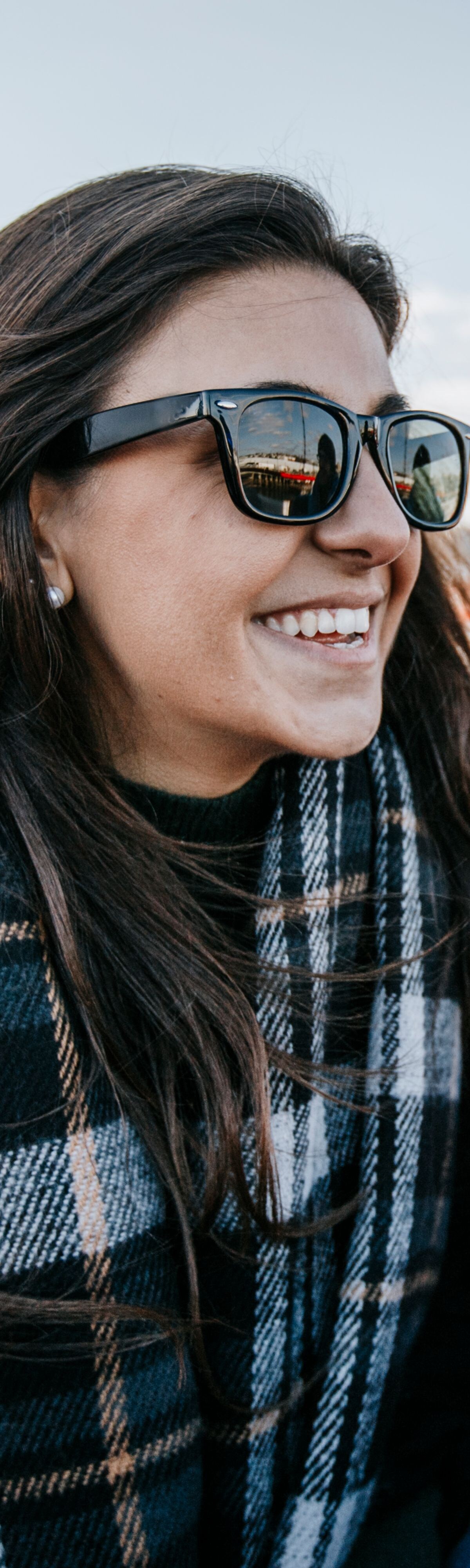 fall, girl, group, model, portland, scarve, young