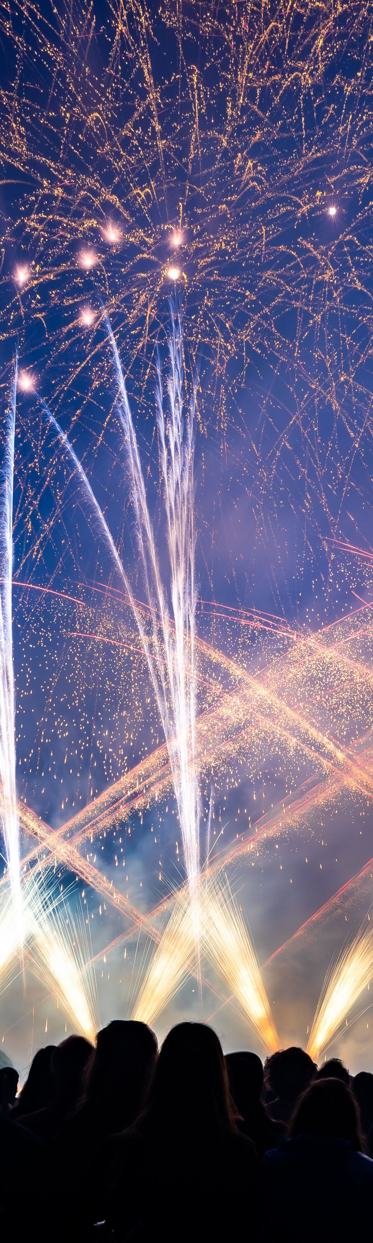 International fireworks festival at la Ronde Montreal Canada