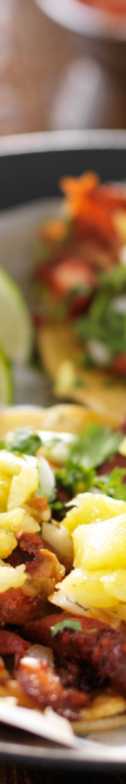 No People, Meal, Salsa, Taco, Drinking Glass, Pork, Radish, Pineapple, Tortilla - Flatbread, Mexican Culture, Accuracy, Lime, Wood - Material, Slice, Cultures, Selective Focus, Horizontal, Fruit, Cilantro, Onion, Meat, Food, Beer - Alcohol, Alcohol, Drink, Plate, Crockery, Table, Mexican Cuisine, Al Pastor