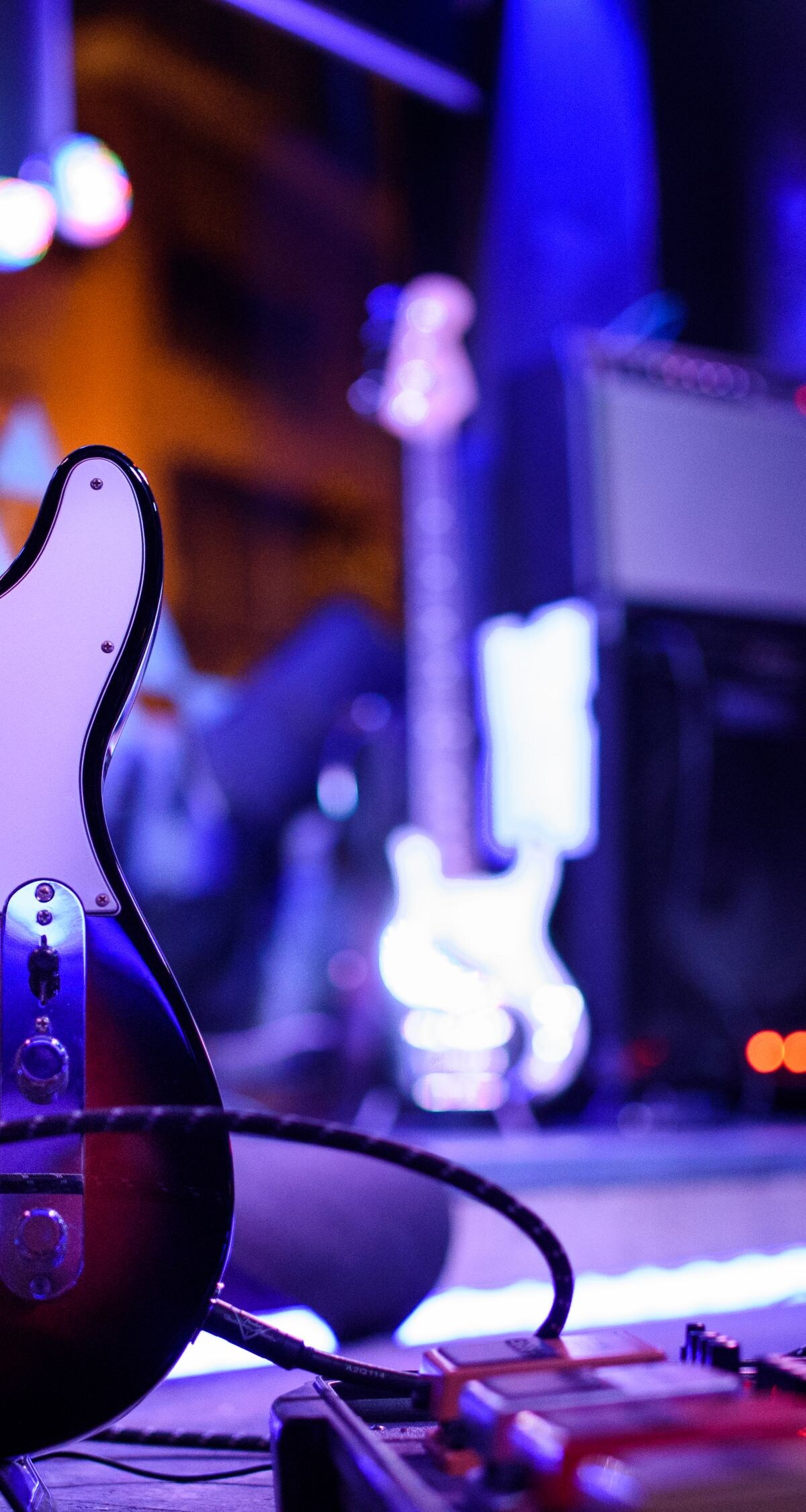 stage, musical band