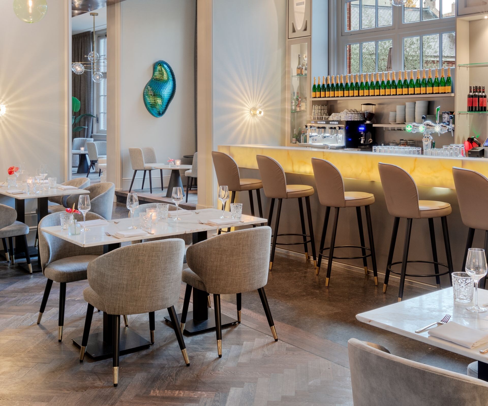  A beautifully designed restaurant  