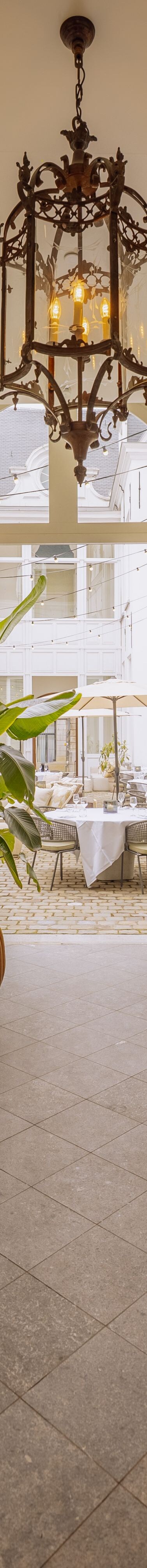 Sapphire Patio interior passage