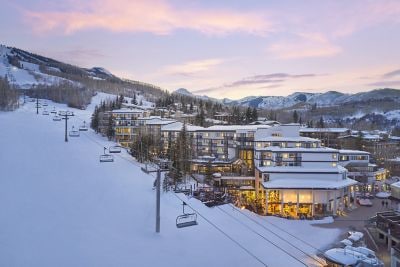 Ski-In Ski-Out View of Viewline Resort in Snowmass