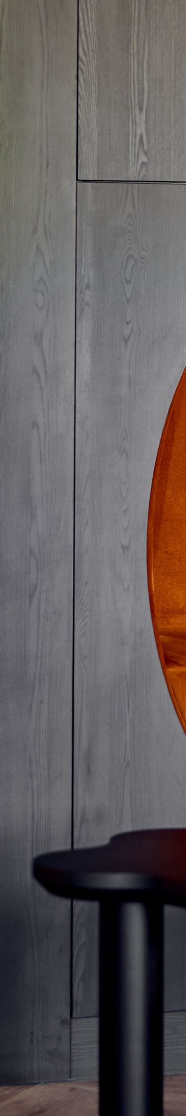 Runde Nische mit Tisch